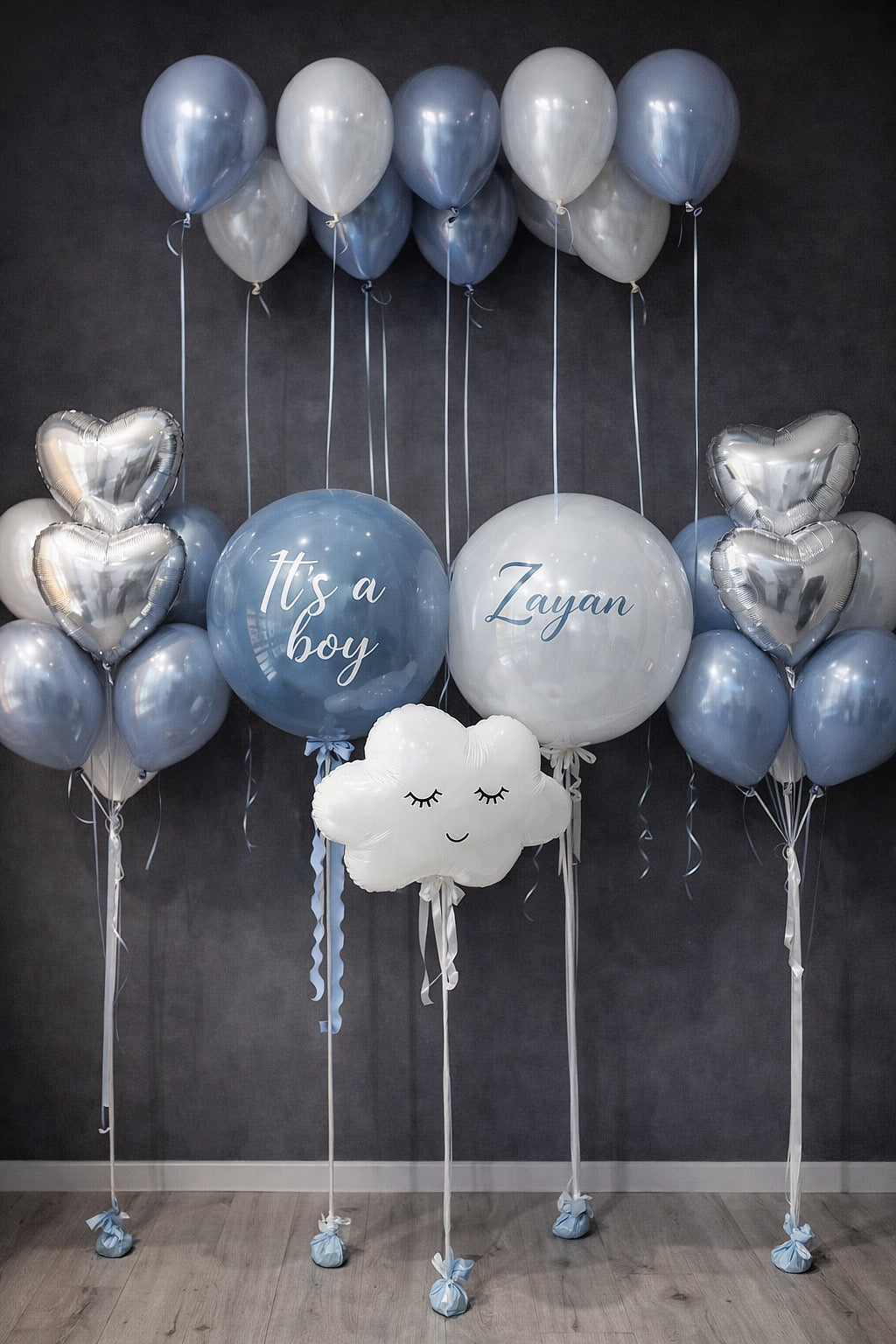 Baby Boy balloon set 5