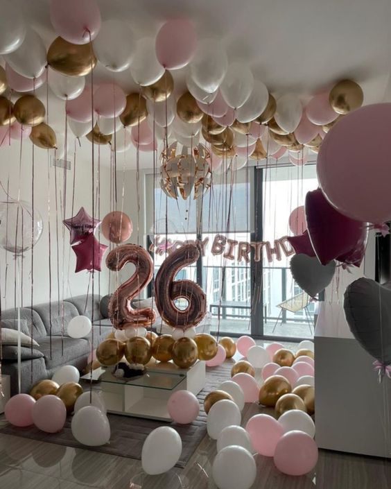 Room Balloon Decoration